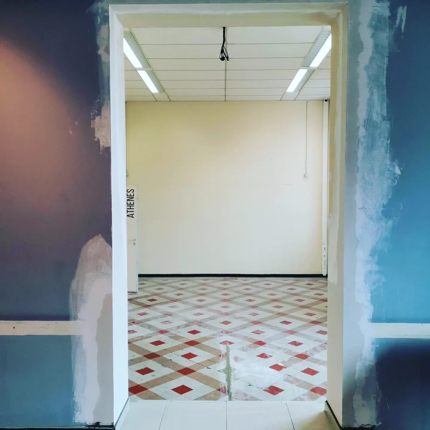 Ouverture de mur — après